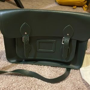 Green Cambridge Satchel Company satchel.